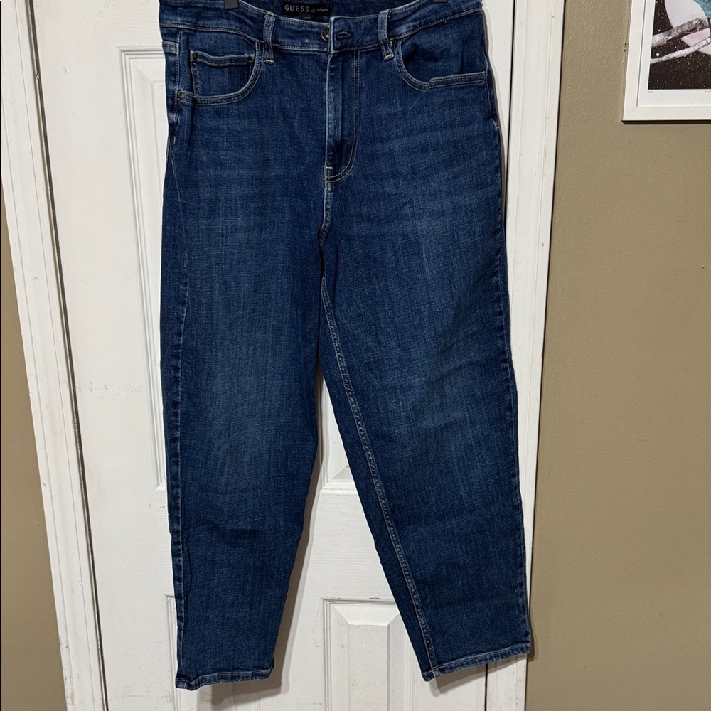 GUESS Indigo Blue Relaxed Fit Denim Jeans Size 29